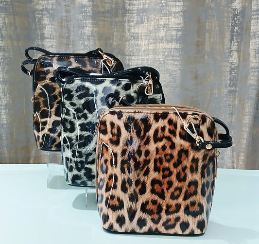 Animal print bag
