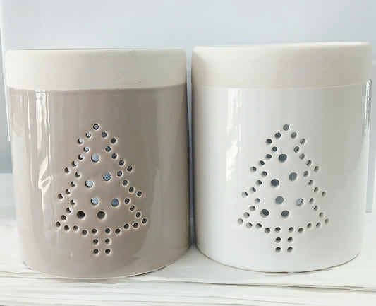 Christmas tree wax burner