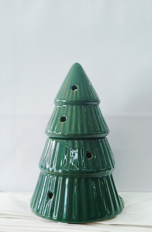 Green Christmas tree ceramic