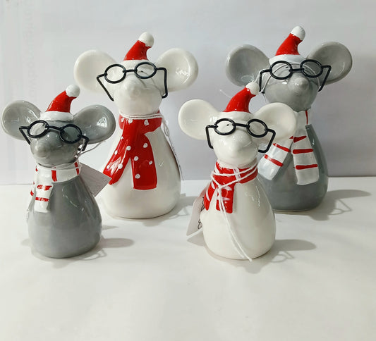 Large ceramic mice